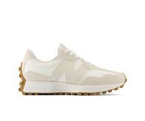 New Balance Femme 327 en Beige/Blanc, Suède/Mesh, Taille 41.5