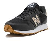 New Balance Femme 500 Sneaker, Noir, 36 EU