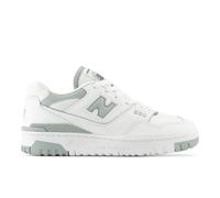 New Balance Femme 550 en Blanc/Vert, Cuir, Taille 40.5