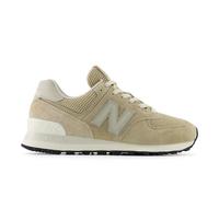 New Balance Femme 574 en Beige/White, Suède/Mesh, Taille 38