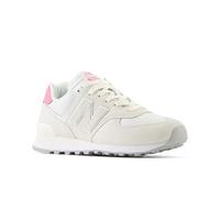New Balance Femme 574 Sneaker, Blanc, 38 EU