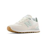 NEW BALANCE Femme 574 V2 Spring Sneaker, Sea Salt New Spruce, 36.5 EU
