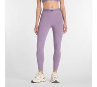 New Balance Femme AC Legging 25" en Violet, Poly Knit, Taille L
