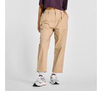 New Balance Femme Boylston Twill Tapered Pant en Beige, Sergé de Coton, Taille 2XL