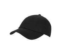 New Balance Femme Femme 6 Panel Linear Logo Hat en Black, Polyester, Taille OSZ