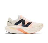 New Balance Femme FuelCell SuperComp Elite v4 en White/Beige/Orange, Synthétique, Taille 37.5