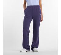 New Balance Femme Interlock Pant en Mauve, Poly Knit, Taille S