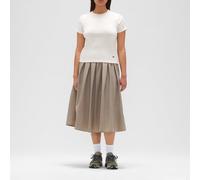 New Balance Femme Made in USA Cropped Top en Beige, Poly Knit, Taille L