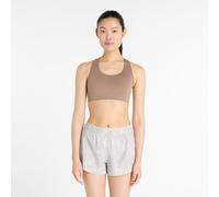 New Balance Femme NB Define Train Bra en Marron, Poly Knit, Taille M