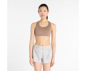 New Balance Femme NB Define Train Bra en Marron, Poly Knit, Taille S