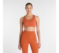 New Balance Femme NB Define Train Bra en Rouge, Poly Knit, Taille XS