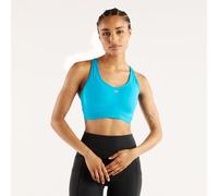 New Balance Femme NB Essential Run Bra en Bleu, Poly Knit, Taille M