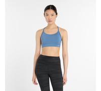 New Balance Femme NB Essential Yoga Bra en Bleu, Poly Knit, Taille L