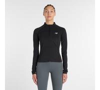 New Balance Femme NB Harmony Fitted Full Zip en Black, Poly Knit, Taille S
