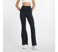 New Balance Femme NB Harmony Flare Pant en Noir, Poly Knit, Taille L