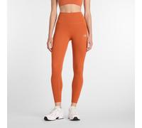 New Balance Femme NB Harmony High Rise Legging 25" en Rouge, Poly Knit, Taille L