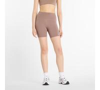 New Balance Femme NB Harmony High Rise Short 6" en Marron, Poly Knit, Taille XS