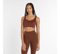 New Balance Femme NB Harmony Yoga Bra en Marron, Poly Knit, Taille XS