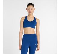 New Balance Femme NB RC Bra en Blue, Poly Knit, Taille L