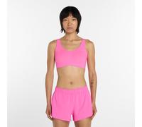 New Balance Femme NB RC Bra en Rose, Poly Knit, Taille M