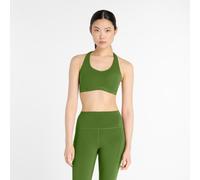 New Balance Femme NB RC Bra en Vert, Poly Knit, Taille S