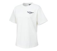 New Balance Femme NBX Classics Graphic T-Shirt en Blanc, Jersey de Coton, Taille XL