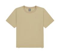 New Balance Femme NBX Shifted Woven Short Sleeve Top en Gris, Polytissé, Taille L