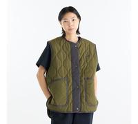 New Balance Femme Quilted Vest en Marron, Nylon, Taille L