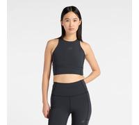 New Balance Femme RC Elite Storage Crop Tank en Noir, Poly Knit, Taille S