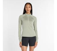New Balance Athletics Heat Grid Half Zip Shirt Femme S