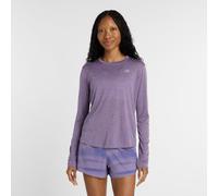 New Balance T-shirt manches longues Athletics LS – technique – Femme Violet taille S (2026)