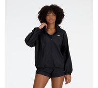 New Balance Femme RC Essential Packable Jacket en Noir, Polytissé, Taille L