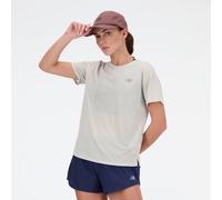 New Balance Femme RC Essential T-Shirt en Gris, Poly Knit, Taille M