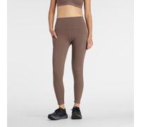 New Balance Femme RC Pocket Legging 25" en Marron, Poly Knit, Taille M