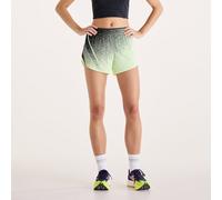New Balance Short RC Ultra Light Imprimé 3inch Vert/Noir Femme S