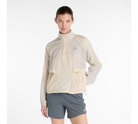 Veste New Balance Better Run Water Resistant beige clair femme - M