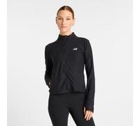 New Balance Femme Space Dye Full Zip en Noir, Poly Knit, Taille M