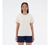T-shirt New Balance Jersey Small Logo manche courte blanc lin femme - XS