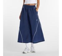 New Balance Femme Sport Legacy Skirt en Blue, Polytissé, Taille M