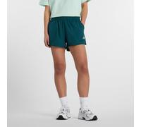 New Balance Femme Trackside Woven Short en Vert, Polytissé, Taille XL