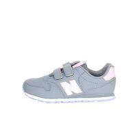 Chaussures New Balance Classic 500 gris rose blanc enfant - 16.5