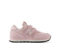 New Balance Filles 574 HOOK & LOOP en Rose, Cuir, Taille 35