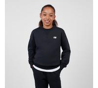 New Balance Filles FT Small Logo Crew en Noir, Coton Fleece, Taille 12-13 ans