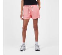 New Balance Filles FT Small Logo Short en Rose, Coton Fleece, Taille 7-8 ans