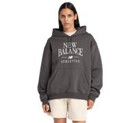 New Balance fleece Femme - Sweats à capuche, Noir - Taille M - Jersey de coton Black M