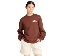 New Balance fleece Femme - Sweats, Marron - Taille S - Jersey de coton Brown S