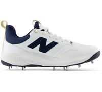 New Balance Fuelcell 4030V5 Spike Cricket Shoes Adults Blanc/Bleu 9 (43) Male
