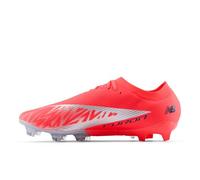 New Balance Furon Team Fg V8 Chaussures de football unisexes pour adulte, Rouge énergétique/bleu marine/cyclone léger, 11.5 Wide Women/10 Men