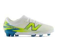 New Balance Furon V9 Team FG Jr Blanc/Vert 32 1/2