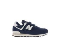 NEW BALANCE Garçon 574, Bleu Marine, 32 EU